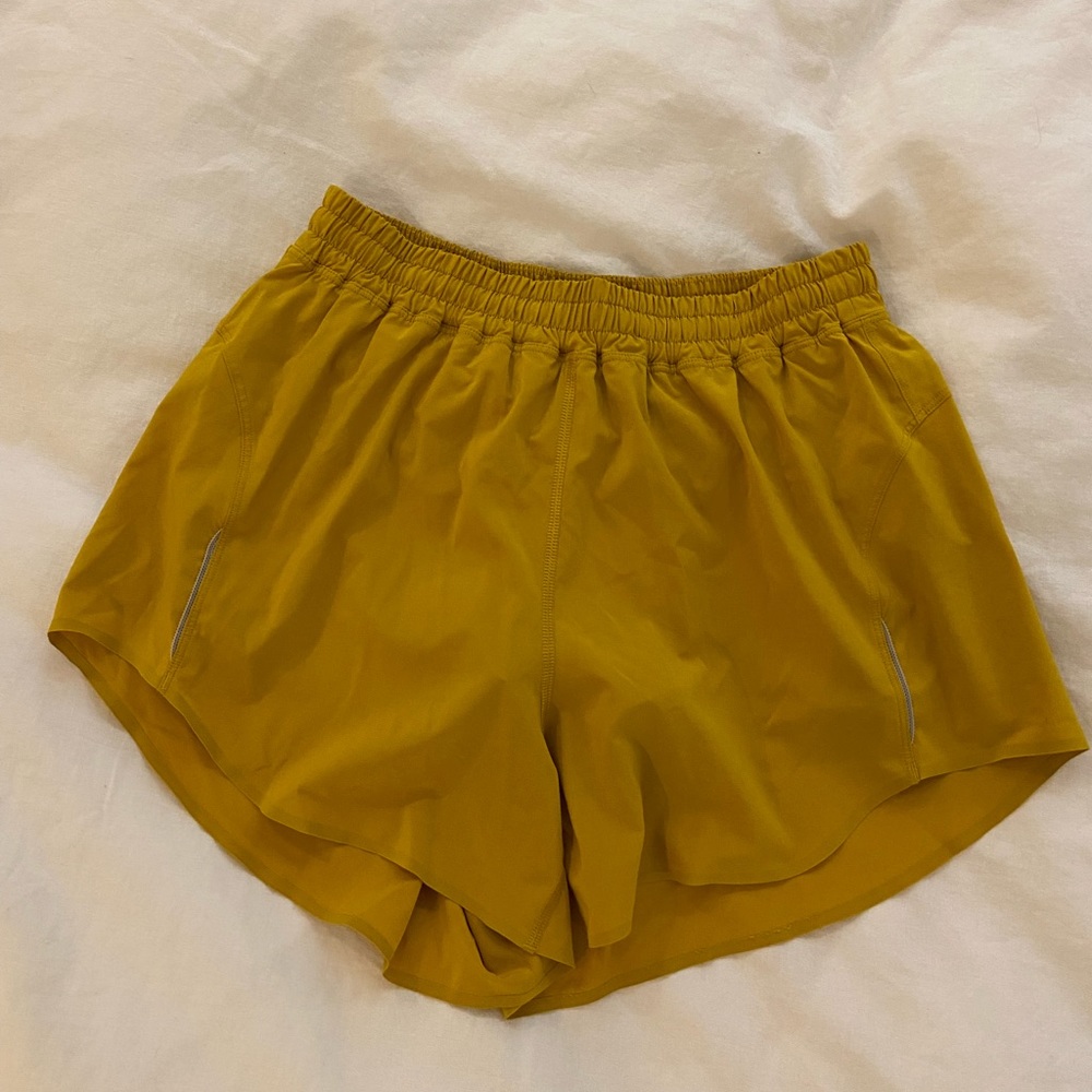 SOLD Lululemon Athletic/Running Shorts in Yellow